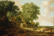 Jan van Goyen Landscape with Cottage and Figures china oil painting artist